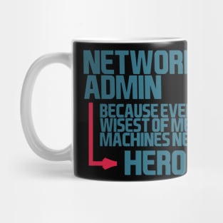 network admin, hero Mug